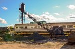 ex Chicago & Western Indiana Railroad crane use fron loading coal into IRM's steam engines